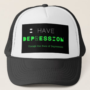 Casquette J'ai des lettres de boîte Depression_