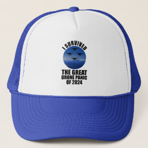 Casquette J'Ai Survécu À La Grande Panique Des Drones De 202