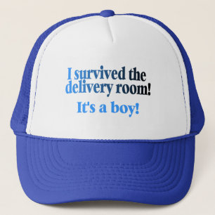 Casquette J'ai survécu à la salle d'accouchement sa un