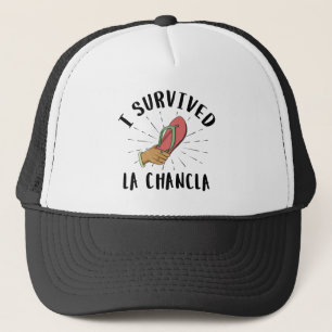 Casquette J'ai survécu La Chancla drôle Mère Mexicaine Mère