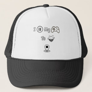Casquette J'Ai Suspendu Mon Jeu Pour Être Ici - Drôle Éditio