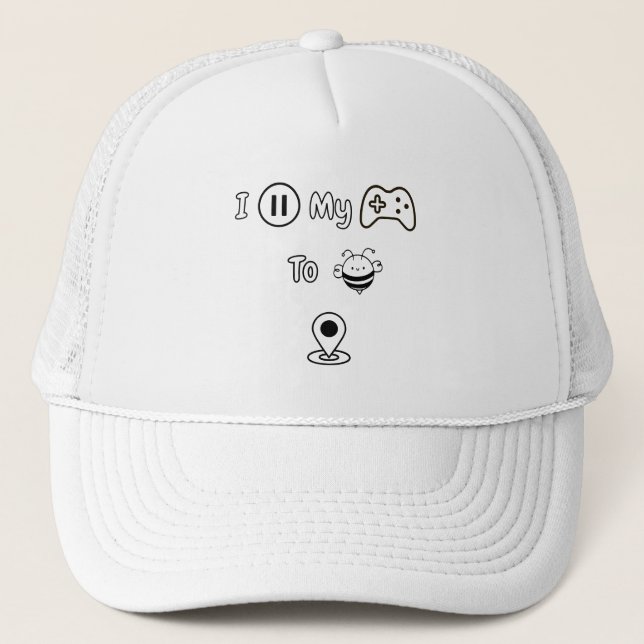 Casquette J'Ai Suspendu Mon Jeu Pour Être Ici - Drôle Éditio (Devant)