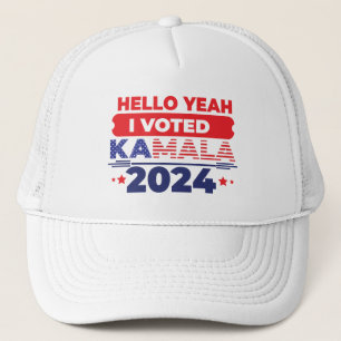 Casquette J'ai voté Kamala 2024
