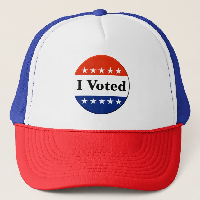 Casquette J'ai voté les élections de 2026 (Devant)