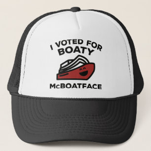 Casquette J'ai voté pour Boaty McBoatface