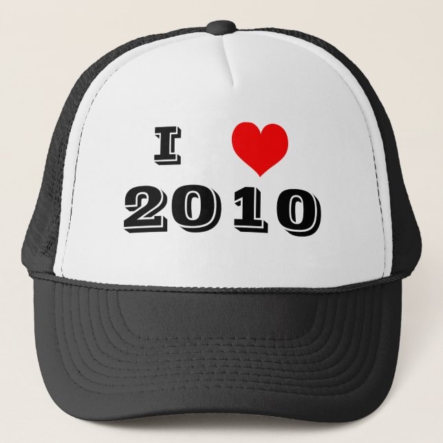 Casquette j'aime 2010 (Devant)