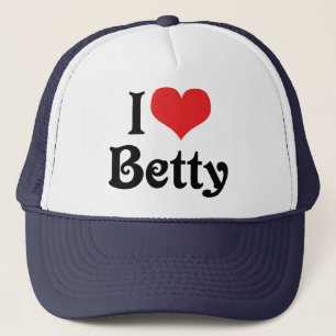 Casquette J'aime Betty