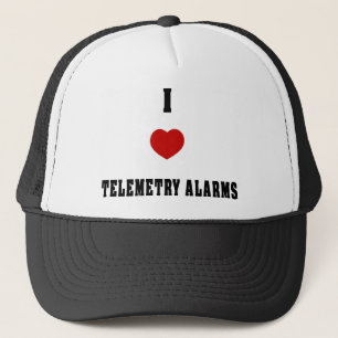 Casquette J'aime des alarmes de télémétrie