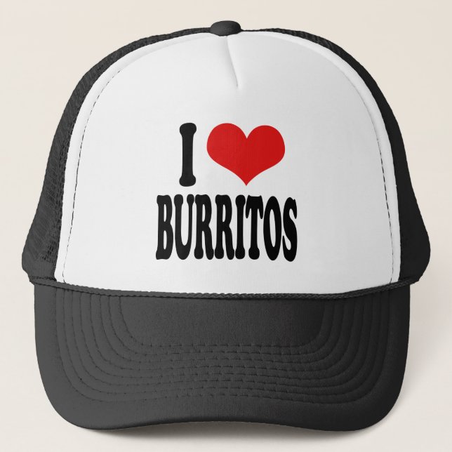 Casquette J'aime des Burritos (Devant)