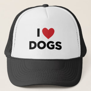 CASQUETTE J'AIME DES CHIENS