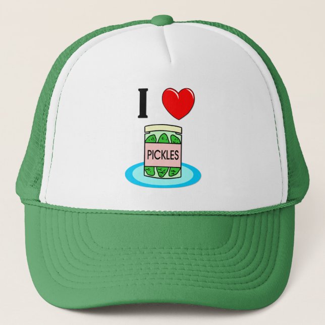 Casquette J'aime des conserves au vinaigre (Devant)