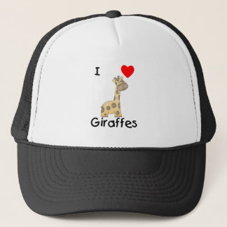 Casquette J'aime des girafes (2)