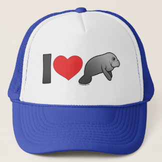 Casquette J'aime des lamantins