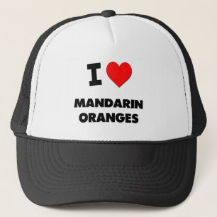 Casquette J'aime des mandarines