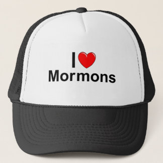 Casquette J'aime des mormons (de coeur)