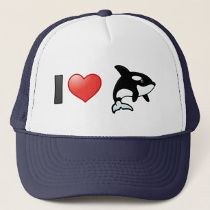 Casquette J'aime des orques