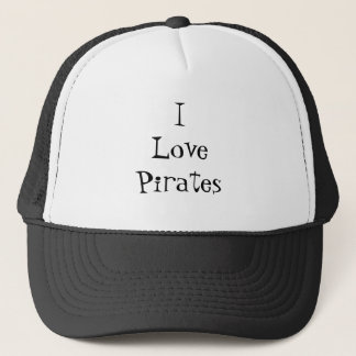 Casquette J'aime des pirates