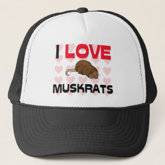 Casquette J'aime des rats musqués