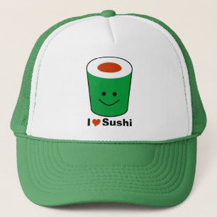Casquette J'aime des sushi