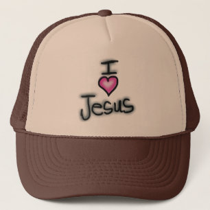 Casquette J'aime Jésus Chrétien Dames