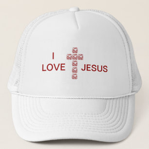 Casquette J'aime Jésus Croix