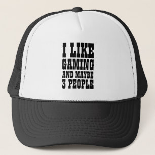 CASQUETTE J'AIME JOUER ET PEUT-ÊTRE 3 PERSONNES