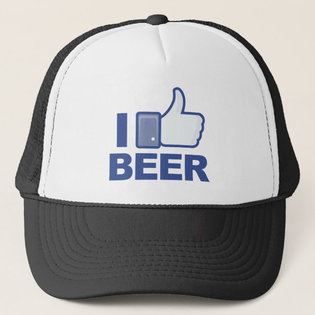 Casquette j'AIME la bière ! (Devant)