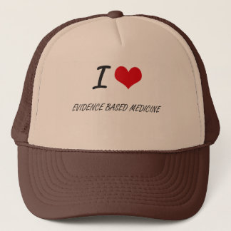 Casquette J'aime la MÉDECINE BASÉE PAR PREUVES