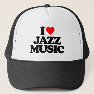 CASQUETTE J'AIME LA MUSIQUE JAZZ
