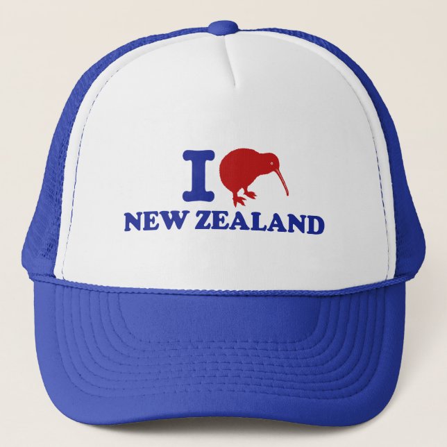 Casquette J'aime la Nouvelle-Zélande (Devant)