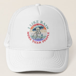 Casquette J'Aime La Pluie Plus Que Les Gens
