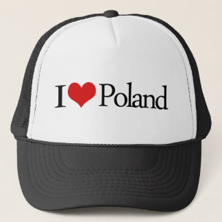 Casquette J'aime la Pologne