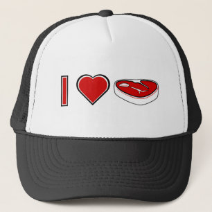 Casquette J'aime le bifteck