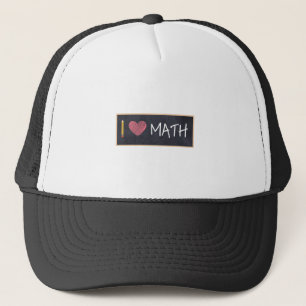 Casquette J'aime le coeur des maths