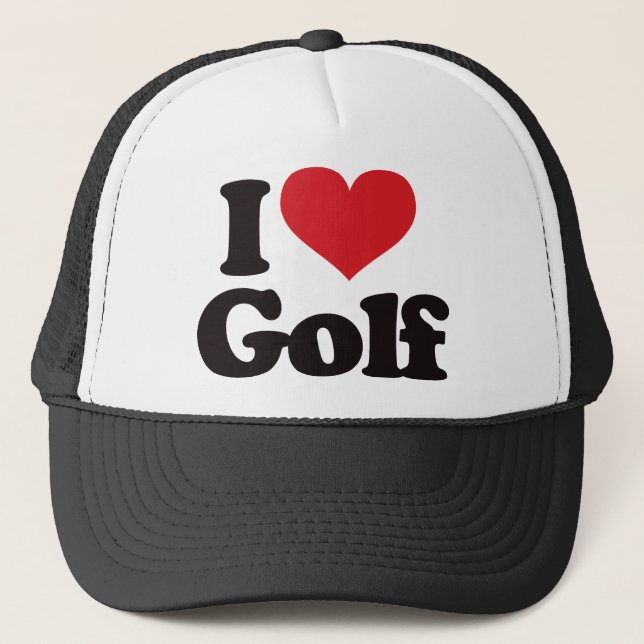 Casquette J'aime le golf (Devant)