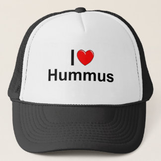 Casquette J'aime le houmous (de coeur)