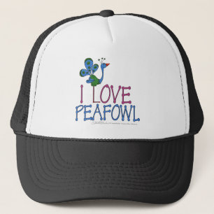 Casquette J'aime le Paon
