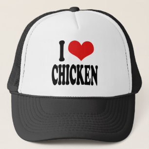 Casquette J'aime le poulet