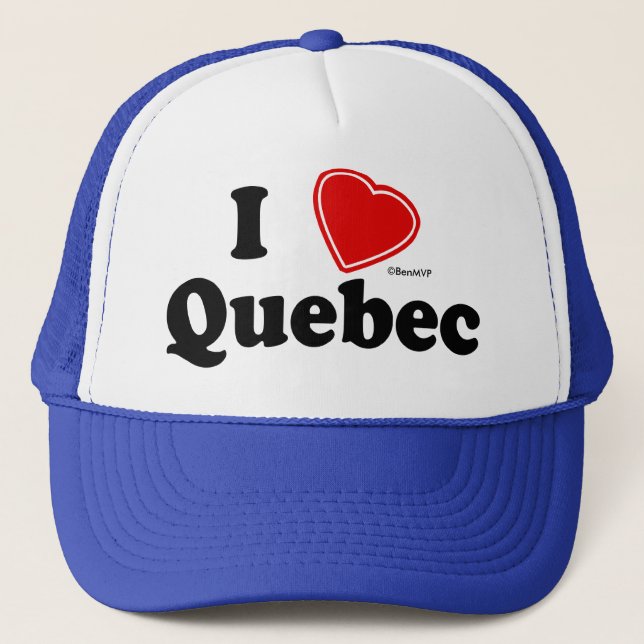 Casquette J'aime le Québec (Devant)