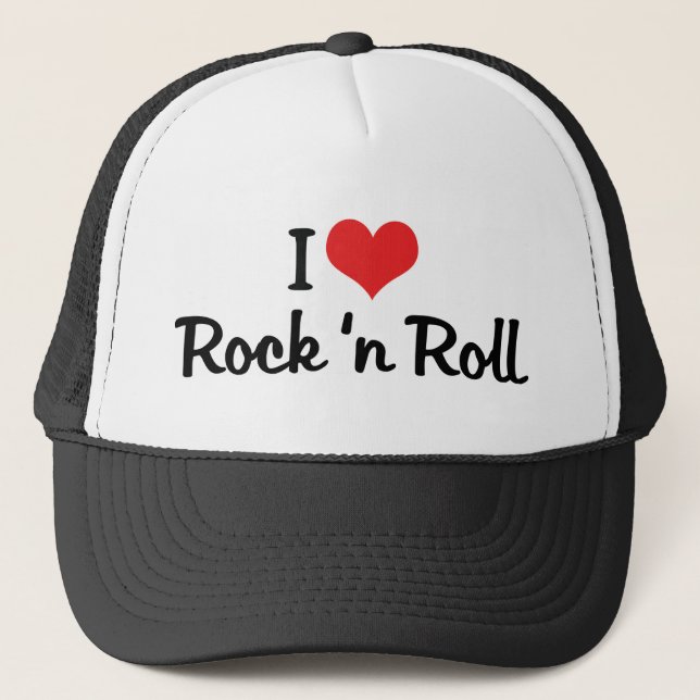 Casquette J'aime le Rock 'n Roll (Devant)
