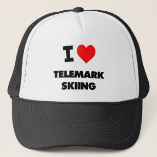 Casquette J'aime le ski de Telemark
