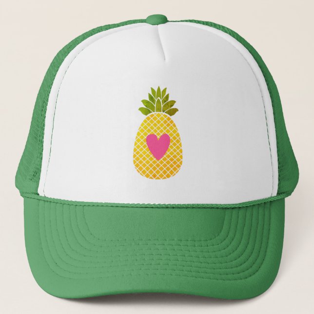 Casquette J'aime les ananas (Devant)