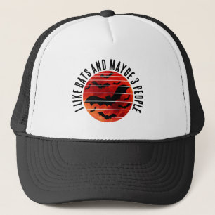 CASQUETTE J'AIME LES BATS ET PEUT-ÊTRE 3 PERSONNES
