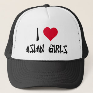 Casquette J'aime les filles asiatiques