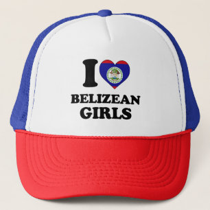 Casquette J'aime les filles béliziennes