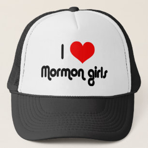 Casquette J'aime les filles mormones