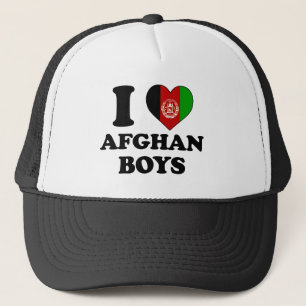 Casquette J'aime les garçons afghans
