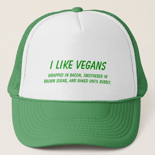 Casquette J'Aime Les Végétaux...Cuits Jusqu'À Bubbly drôle (Devant)