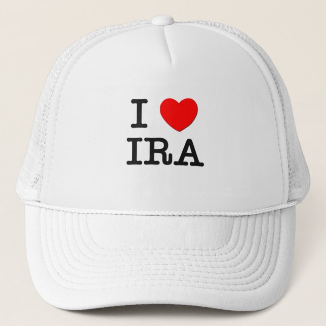 Casquette J'aime l'IRA (Devant)