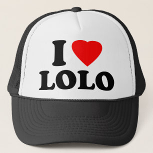 Casquette J'aime Lolo